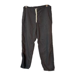 Imogene + Willie Lounge Pant faded black Cotton Linen Blend Women’s Size S